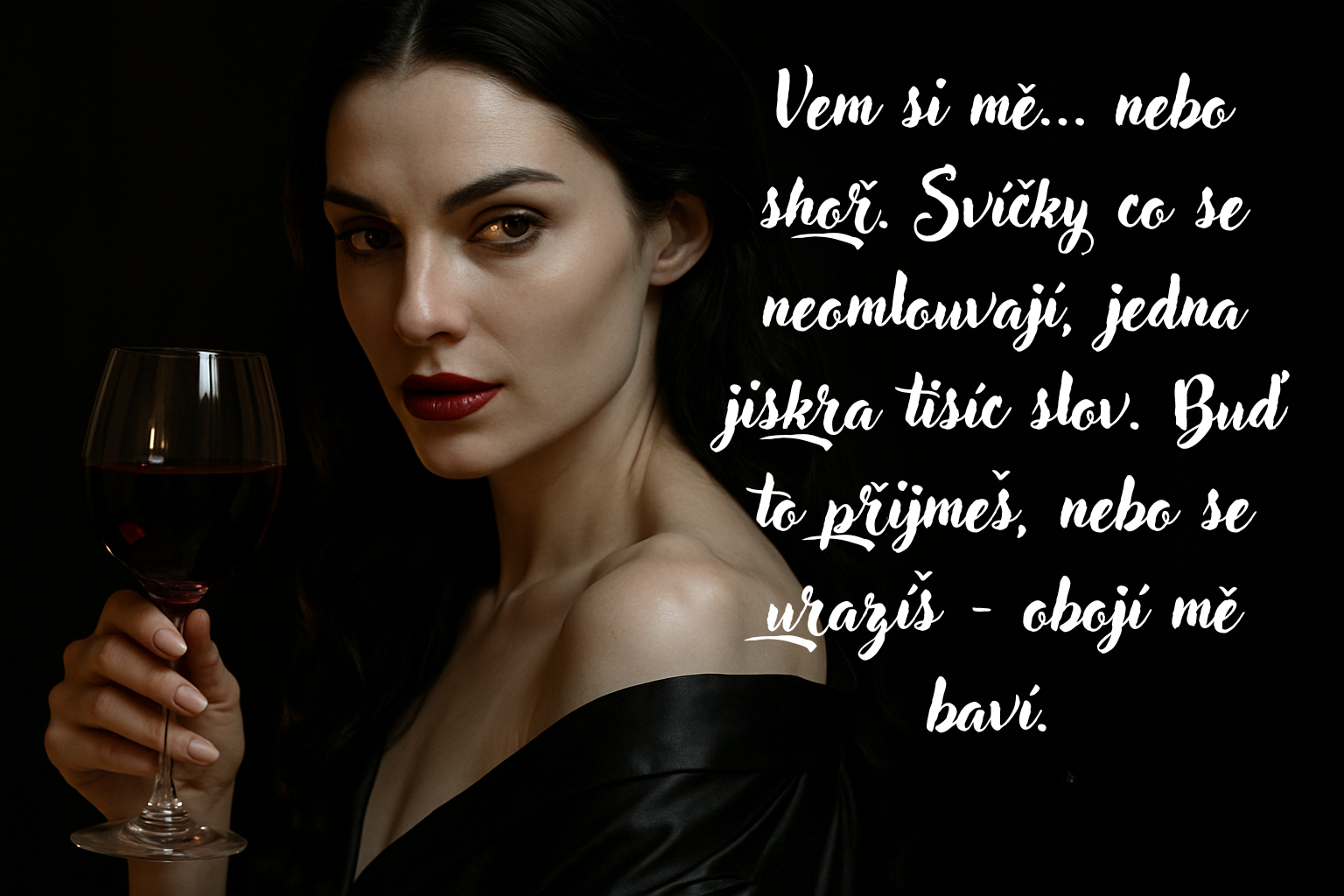 vem si mě nebo shoř